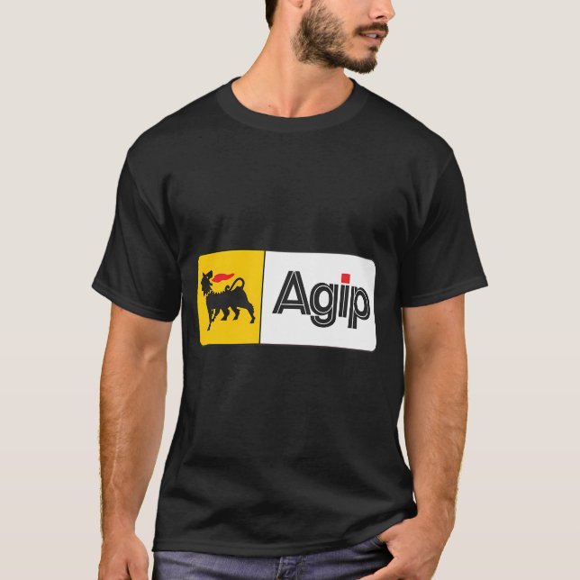 Agip Logo-Werbematerial Essential  T-Shirt (Vorderseite)