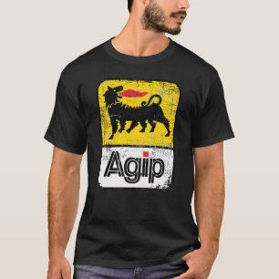 Agip Lubricants Logo 1968, 1998 Verzerrte Version T-Shirt