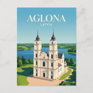 Aglona-Basilika Lettland Postkarte
