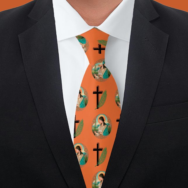 Agnes of Rome (BK 006) Krawatte (Von Creator hochgeladen)