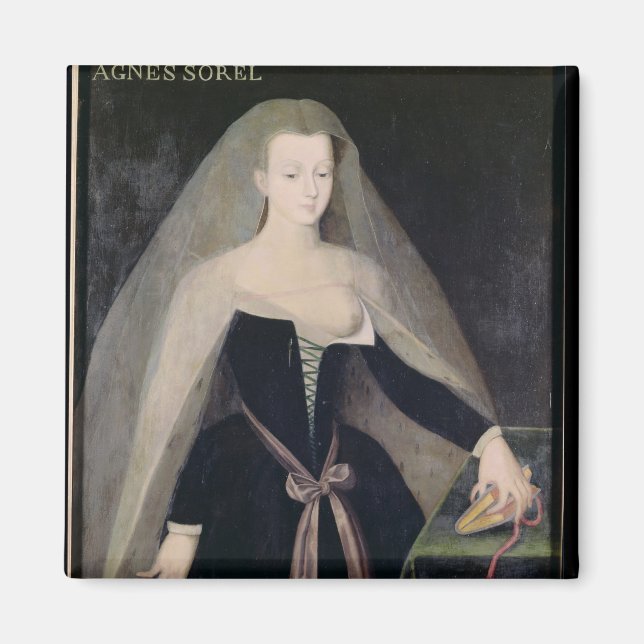 Agnes Sorel Favorite von Charles VII Magnet (Vorne)