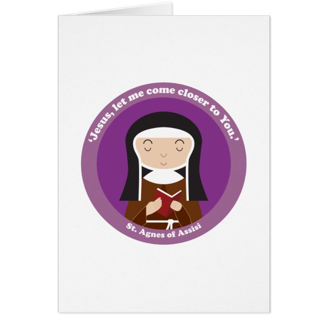 Agnes von Assisi (Vorne)