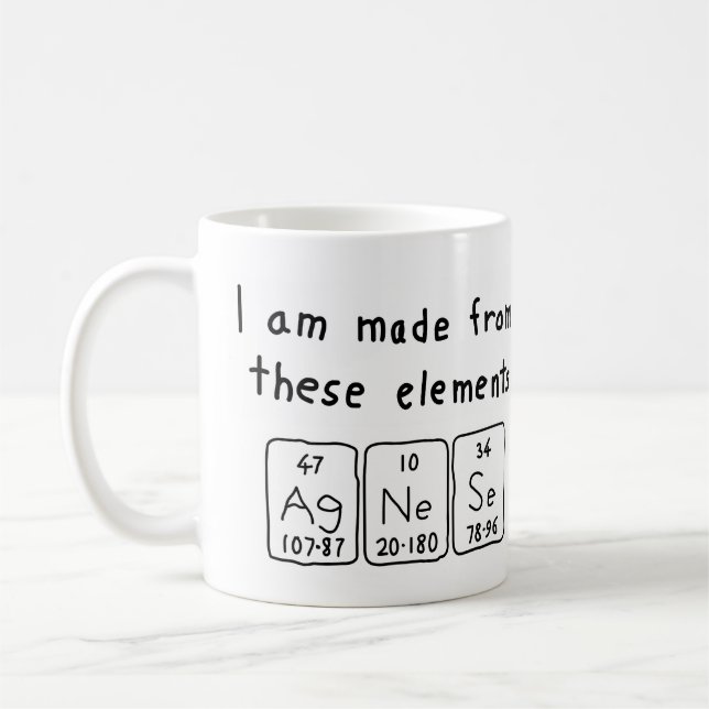 Agnese Periodenname Tasse (Links)