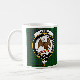 Agnew Junting Clan Abzeichen Coffee Tasse - Größe