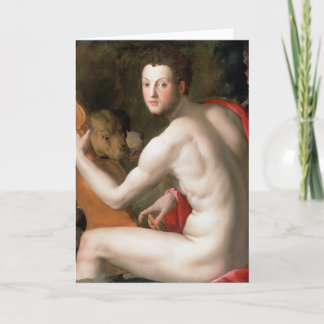 Agnolo Bronzino Portrait Fine Art Greetings Card Karte