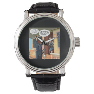 Agnostic Missionars Unisex Funny Watch Armbanduhr