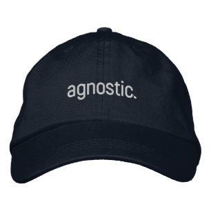 Agnostic VC Hat (Marine) Bestickte Baseballkappe