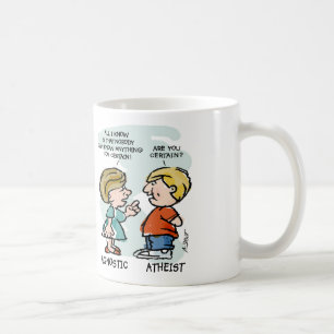 Agnostic vs Atheist - Tasse