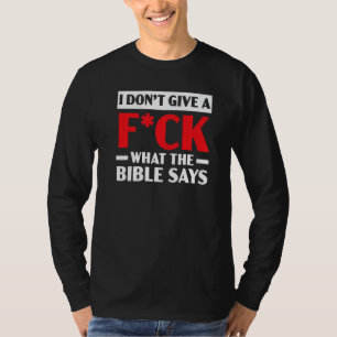 Agnostik Atheismus Antireligiöser Agnostiker Teufe T-Shirt