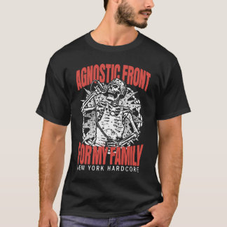 Agnostische Front - Für meine Familie Skelett T-Shirt