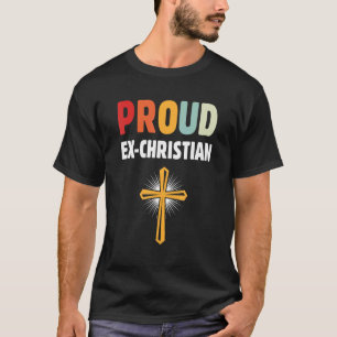 Agnostische, nicht religiöse ex Christliche Apathe T-Shirt