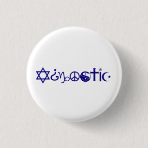 Agnostischer Knopf Button