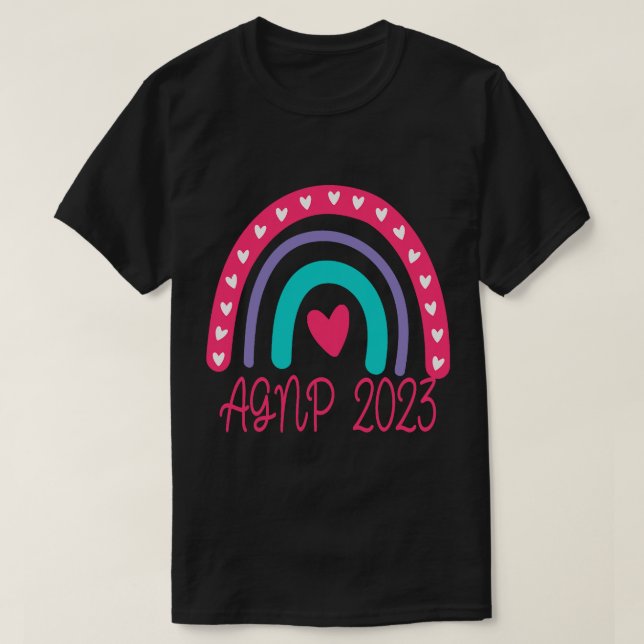 AGNP AdultGerontology Nurse Practitioner 2023 Grad T-Shirt (Design vorne)