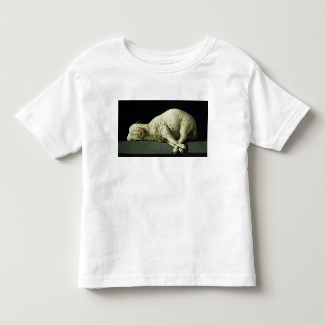 Agnus Dei, c.1635-40 Kleinkind T-shirt (Vorderseite)