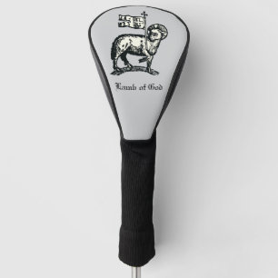 Agnus Dei Das Osterlamm Gottes Fine Art  Golf Headcover