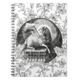 Agnus Dei Lamb Of God Spiral Notebook Notizblock