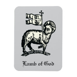Agnus Dei The Paschal Lamb of God Fine Art Magnet