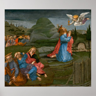 Agonie im Garten - B. di Giovanni Fine Art Poster