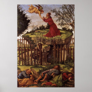 Agonie im Garten - Botticelli - c1500 Poster