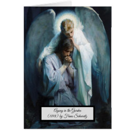 Agonie im Garten Jesus Christus