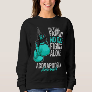 Agoraphobia Awareness Montag Boxhandschuhe Aquamar Sweatshirt