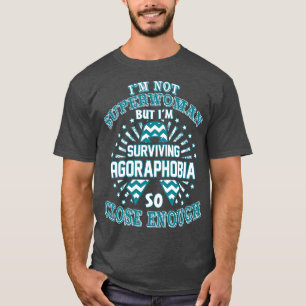 Agoraphobia-Bewusstsein ist nicht Superfrau, sonde T-Shirt