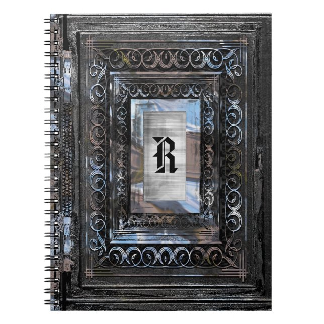 Agortex Shade Monogram Notizblock (Vorderseite)