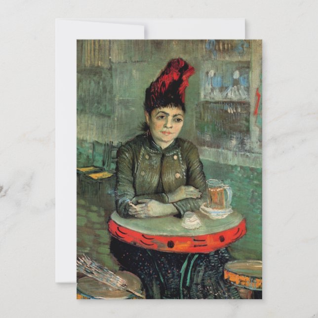 Agostina Segatori, Cafe du Tambourin von Van Gogh (Vorderseite)