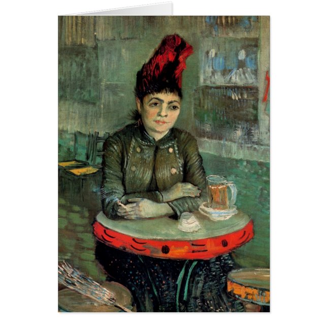 Agostina Segatori, Cafe du Tambourin von Van Gogh (Vorne)