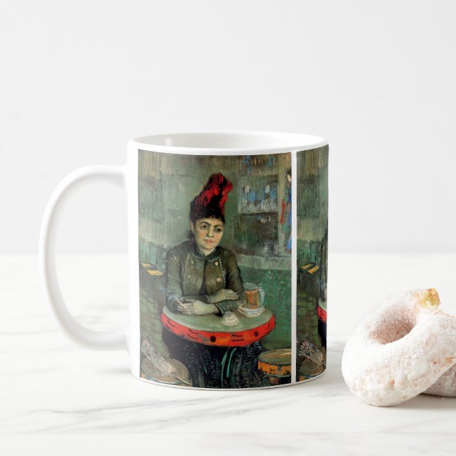 Agostina Segatori, Cafe du Tambourin von Van Gogh Kaffeetasse (Mit Donut)