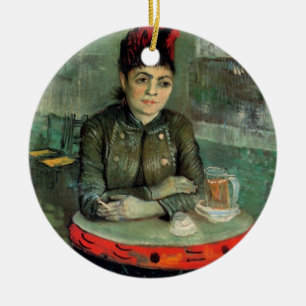 Agostina Segatori, Cafe du Tambourin von Van Gogh Keramikornament