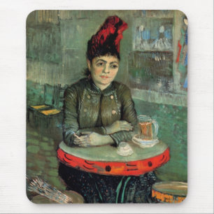 Agostina Segatori, Cafe du Tambourin von Van Gogh Mousepad