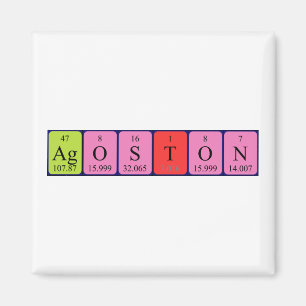 Ágoston Periodenmagnetmagnet Magnet