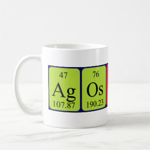 Ágoston Periodenname Tasse