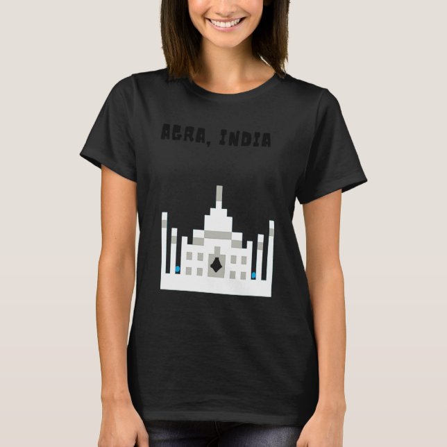 Agra, India the beautiful Taj Mahal T-Shirt (Vorderseite)
