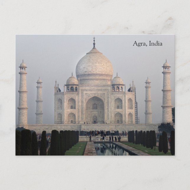 Agra, Indien Postkarte (Vorderseite)