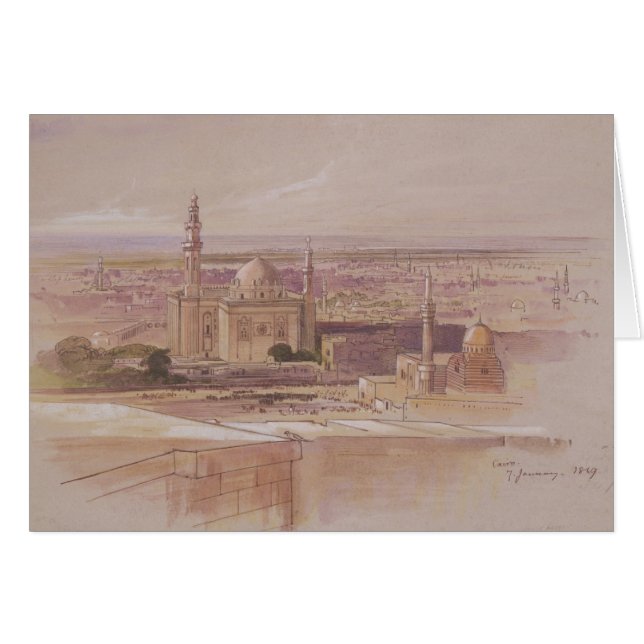 Agra-Moschee, Kairo, 1849 (Vorderseite (Horizontal))