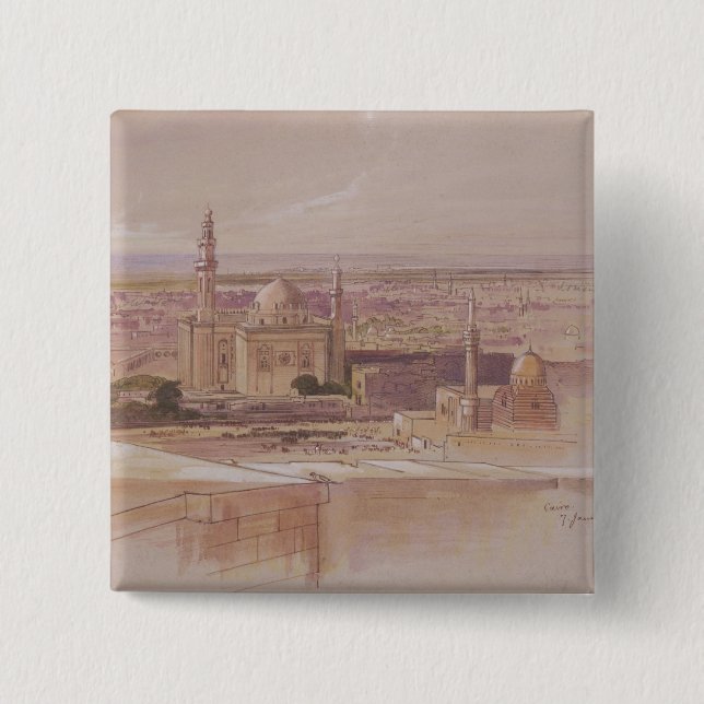 Agra-Moschee, Kairo, 1849 Button (Vorderseite)