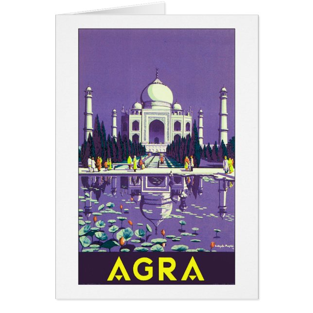 Agra ~ Taj Mahal (Vorne)