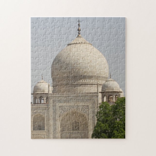 Agra Taj Mahal India Palace. Puzzle (Vertikal)