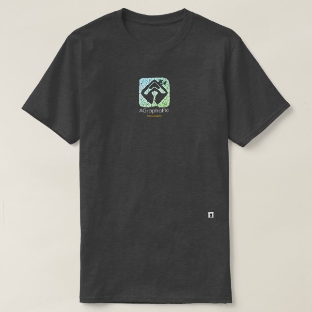AGraphaFX #SIGGswag2018 T - Shirt value2 (grau) (Design vorne)