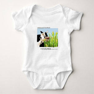 Agrazin' Labyrinth Lustige Kuh Cartoon Geschenke S Baby Strampler