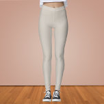 Agreeable Gray Solid Color  Leggings<br><div class="desc">Agreeable Gray Solid Color</div>