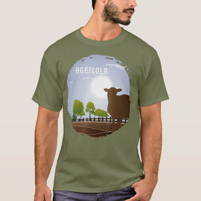 Agricola Board Game Design Tabletop Gaming T-Shirt (Vorderseite)