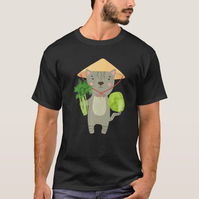 Agricultor Graphic Cow Farmer Agriculture Tractor  T-Shirt (Vorderseite)