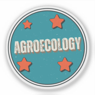 Agroökologie Aufkleber