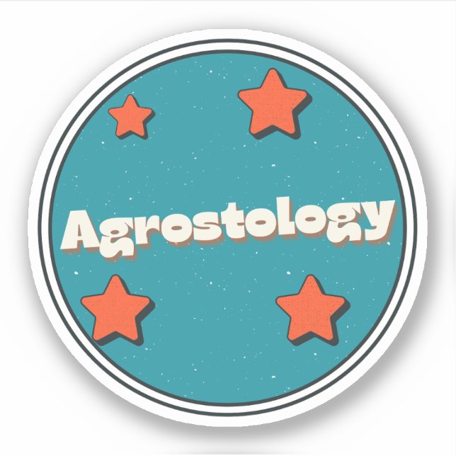 Agrostologie Aufkleber (Vorderseite)