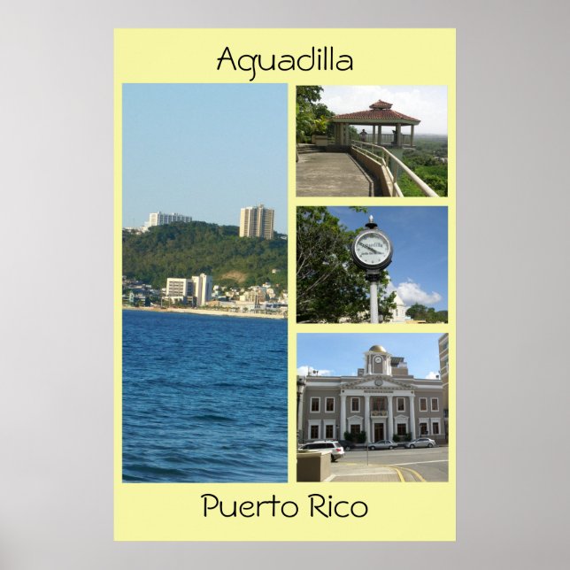 Aguadilla Puerto Rico I Poster (Vorne)