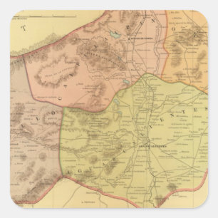 Aguascalientes Quadratischer Aufkleber