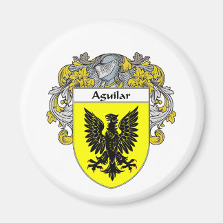 Aguilar Coat of Arms (Mantled) Magnet